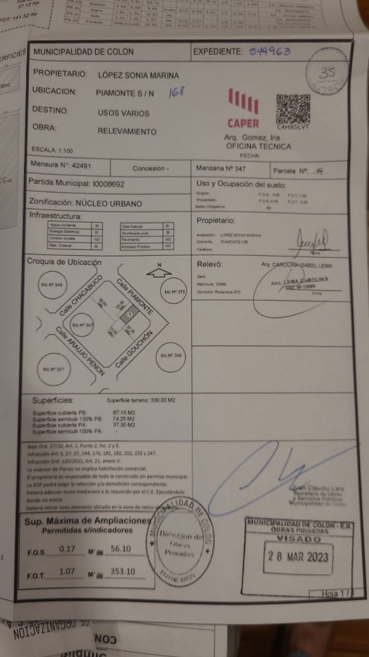 EN VENTA - IMPORTANTE PROPIEDAD EN COLON 